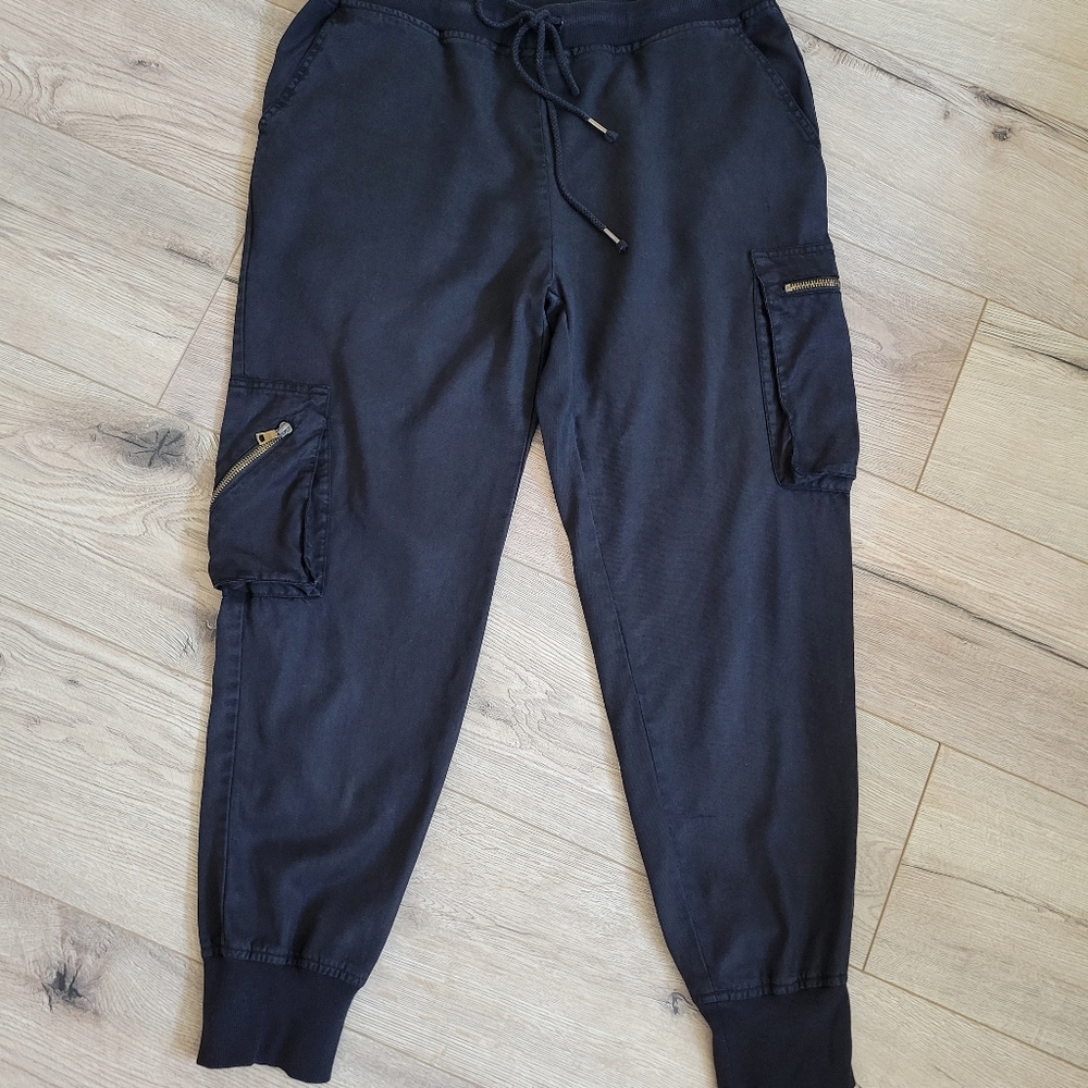 Young Fabulous & Broke Black Cargo  Pants